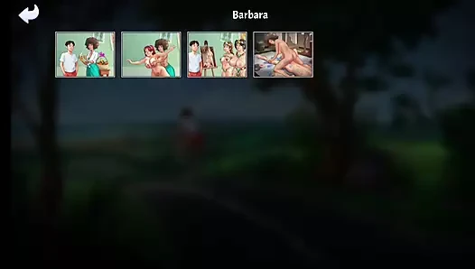 Barbara art scene teacher - summertime saga
