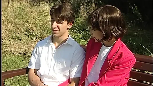 Outdoors with my boyfriend and my best friend