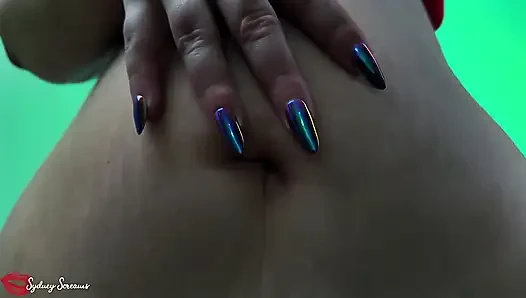 Worshipping a Stripper's Big Belly