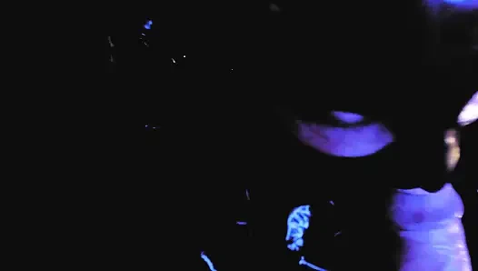 Gummi, dicker arsch, milf-göttin eva latex lutscht großen schwanz, muschi ficken, gonzo