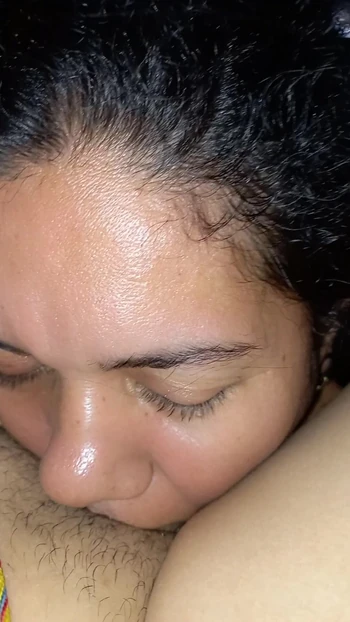 Novia mamando