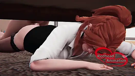 Step Mom Stuck and Fucked Under the Bed