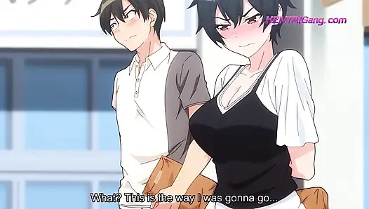 Hot mixed bath turns into a steamy threesome as the girls fight to be chosen - Hentai Uncensored