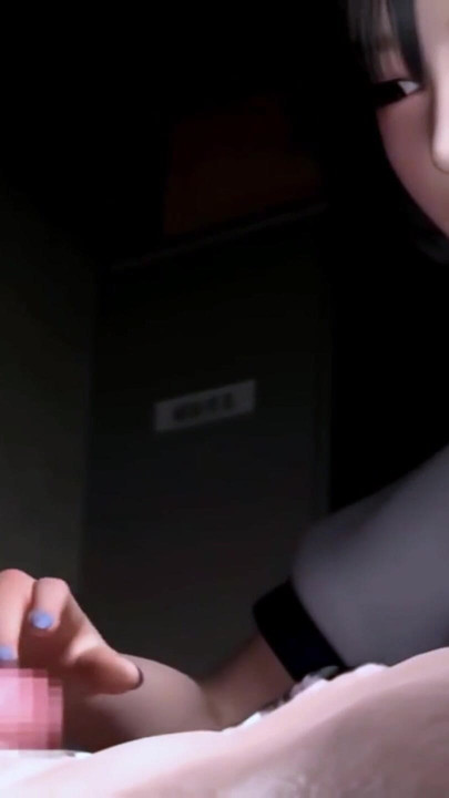 Captivating moment from "Cute bigboob student and her classmate at changing room - Hentai  3d 75"