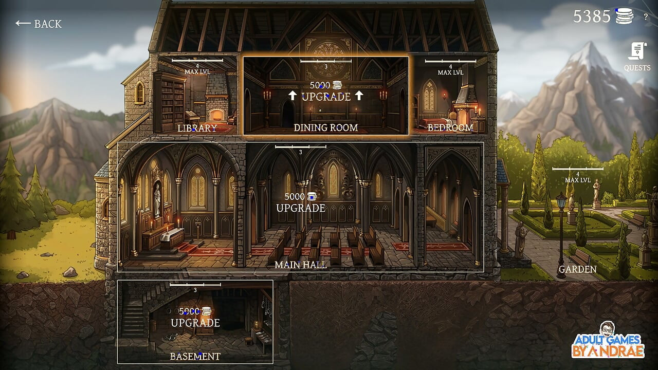 Sisters in sin gameplay teil 14 – rebecca hält den schlüssel in ihre muschi