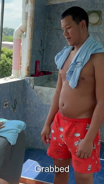 Stepbrother surprises me tanning in his Kama Sutra, and I ask him to give me a new experience in the Kama Sutra with his big penis | Clip 1