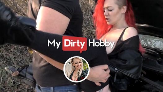 Valery_Venom Realizes That Her Savior Wants Something In Return For Helping With Her Car - MyDirtyHobby