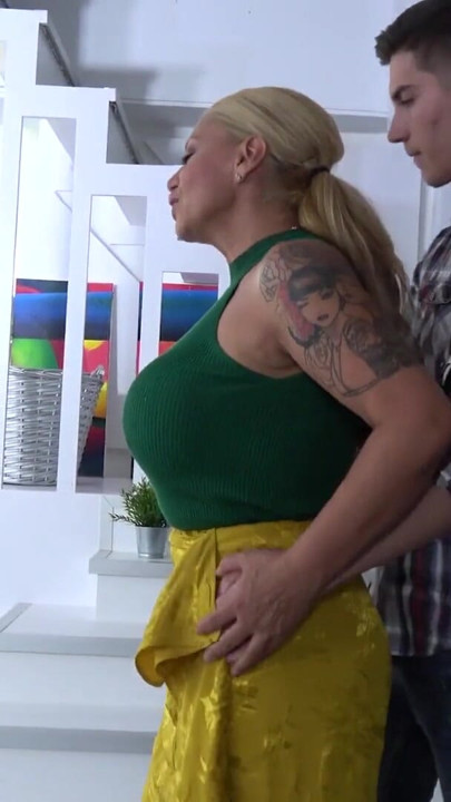 Curvy Spanish MILF Alexa Blun Spoils a Lucky 18 Year Old Boy! | Clip 1