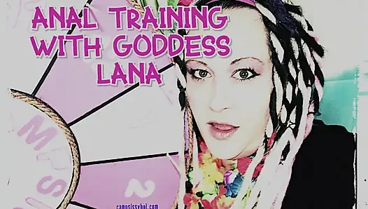 Анальный тренинг с богиней Lana