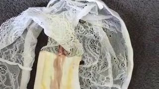 Cum in dirty panty during periods