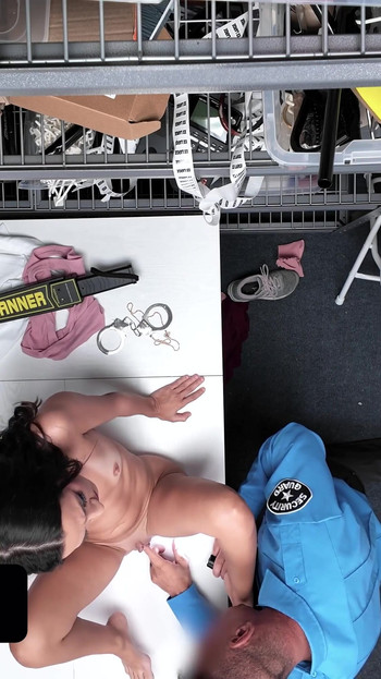 Captivating moment from "Shoplifting Brats Learn a Lesson"