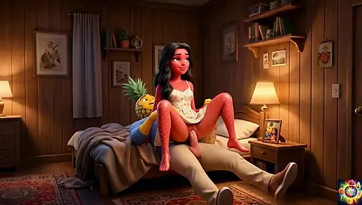 Romansa kamar tidur setelah gelap - ai hentai asmr