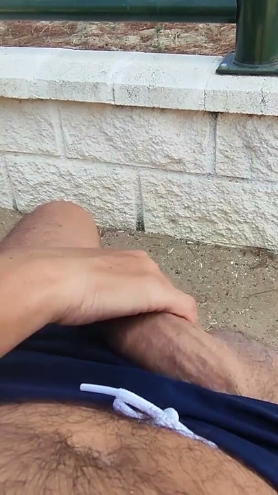 #2 Dick flash - I pull out my cock in front of a girl in the park and she helps me cum in her tits - Extreme Very risky - | Clip 1