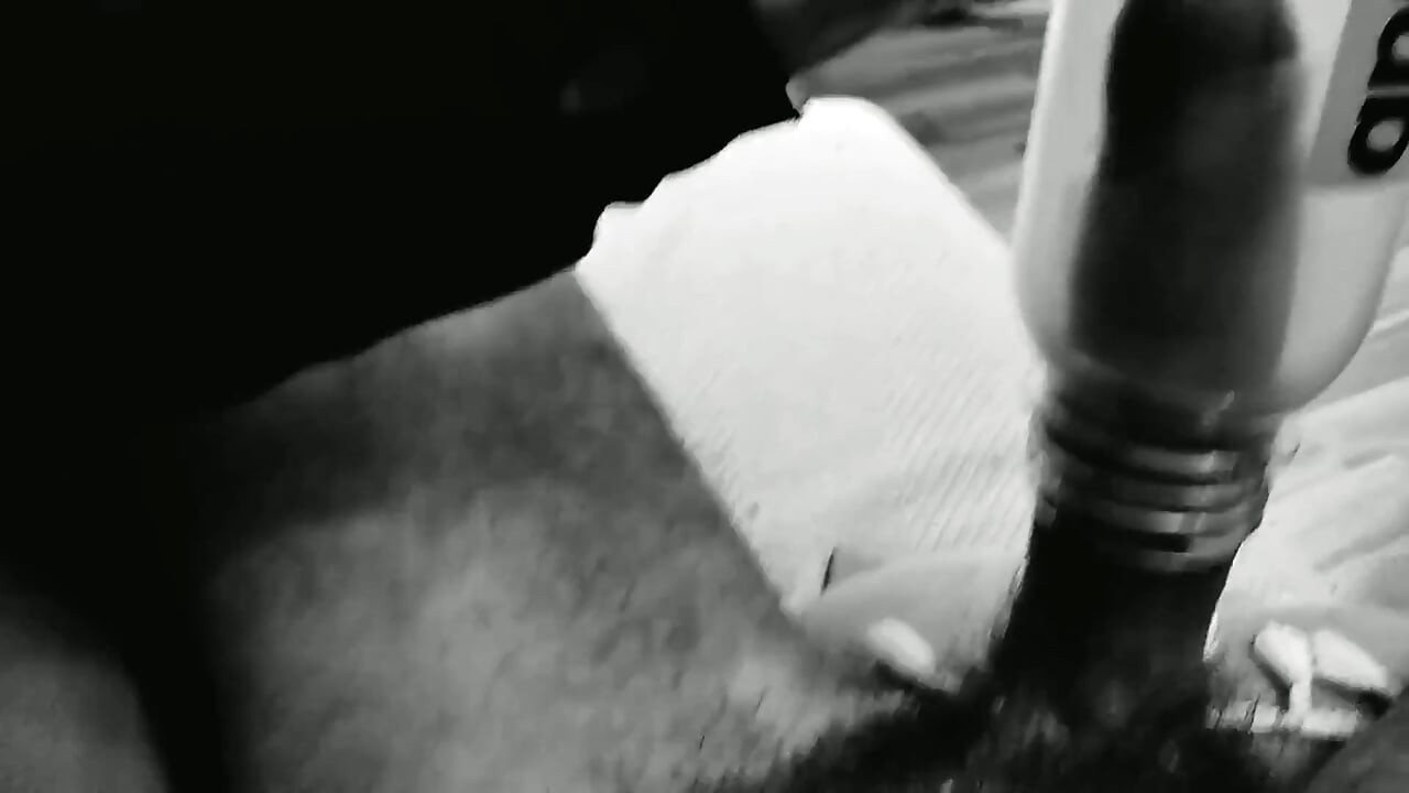 Vintage Fat Cock Fucking Bottle with Final Creampie