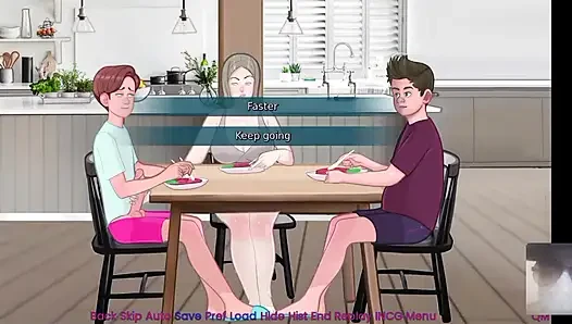 My Bestfriends Step-mom Sucks My Cock Under the Table While My Bestfriend Is Right There.