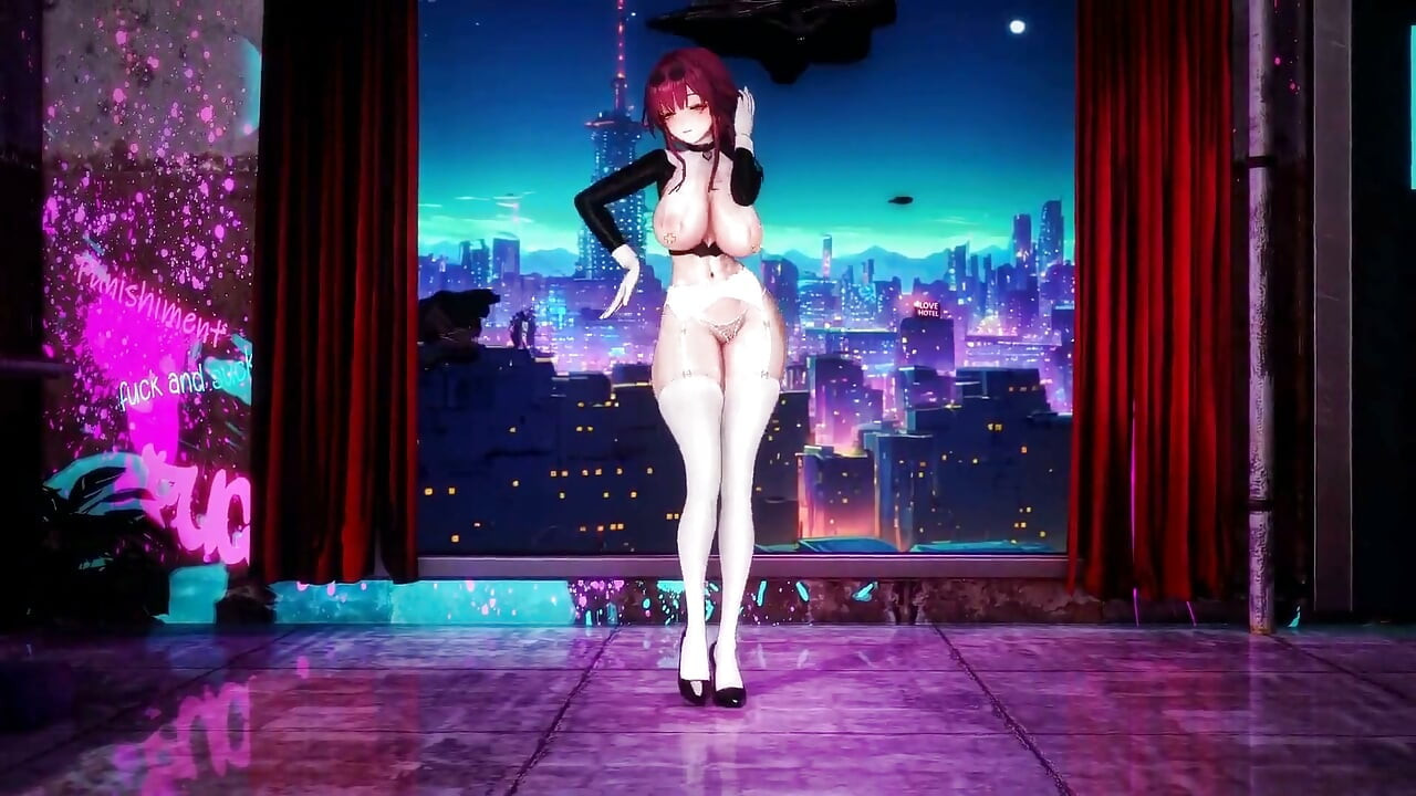 Honkai Star Rail - Kafka 露骨夜总会房间性爱 - 3D 成人动漫