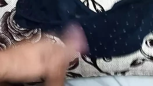 I stole my friend's stepmom's used panties