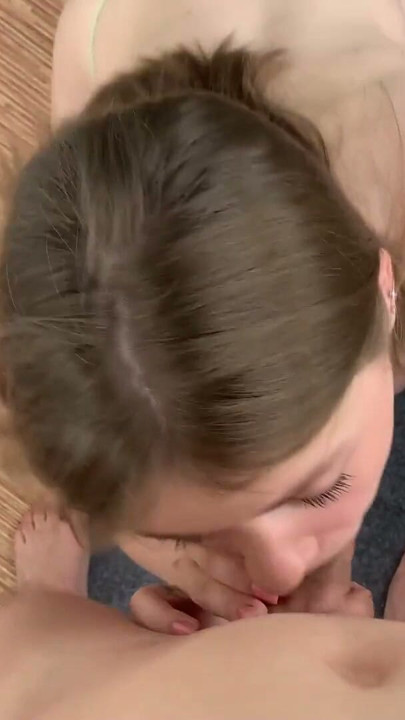 Swallowing my man's delicious load of cum | Clip 3
