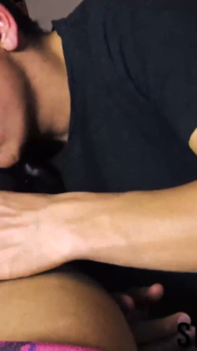 Straight Latino turns gay with his big dick gay friend | Clip 1