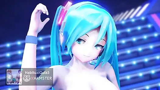 mmd r18 Miku GimmeXGimme vrchat fap hero game anal 3d hentai ahegao cosplay seks publik