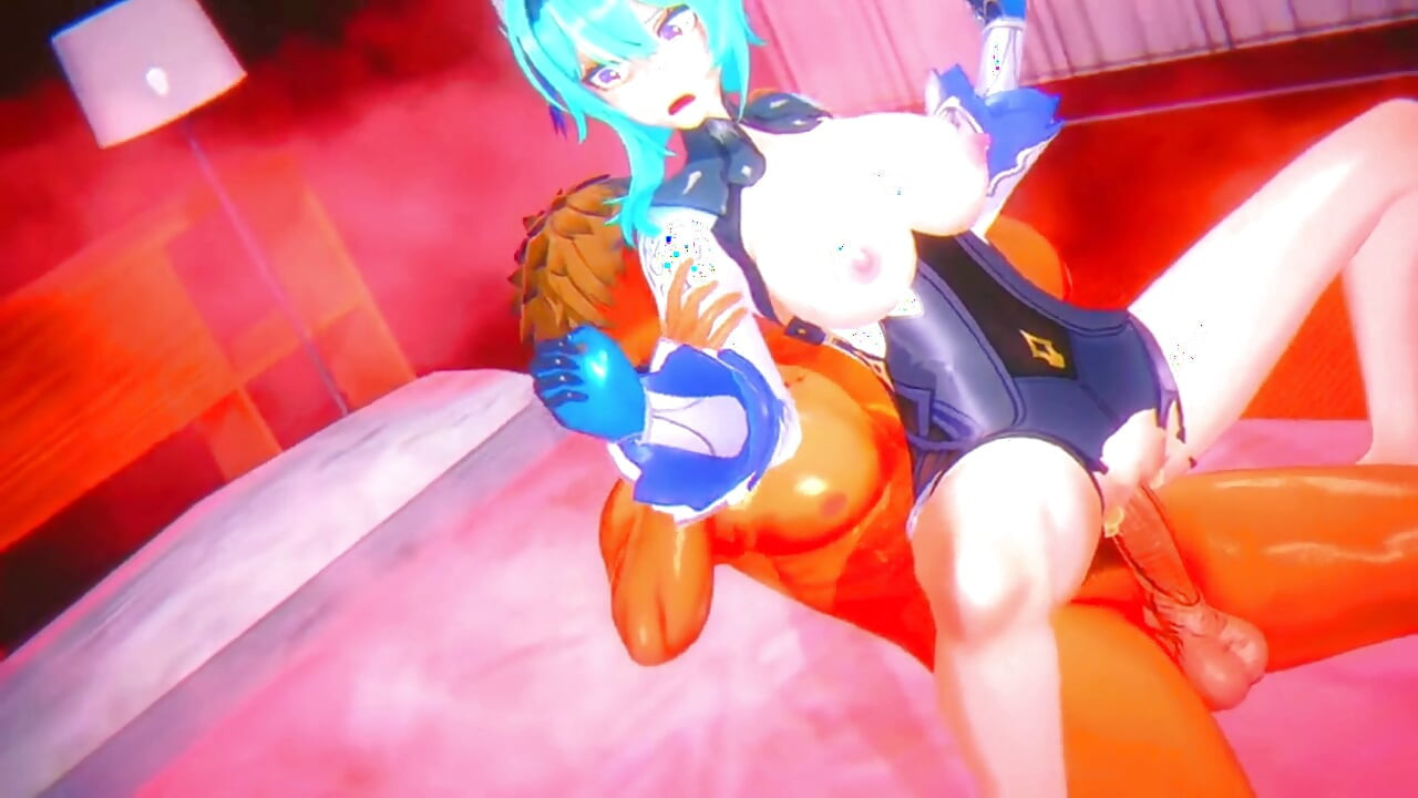 原神衝擊 - 尤拉的激烈幹砲會議 - 硬核內射與濕噴 - 3D無盡Animation.Mp4