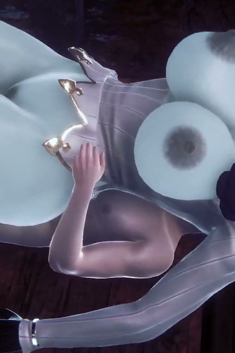 Alcina Dimitrescu spooning trên đầu trang - Resident Evil Village