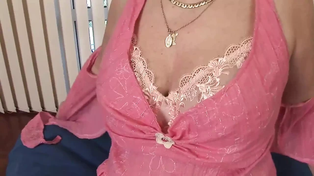 Thick mature lady loves his cock