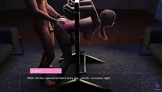 Üvey kız kardeşim bağlı kalmak ve sürtük gibi sert sikilmek istiyor - midnight paradise