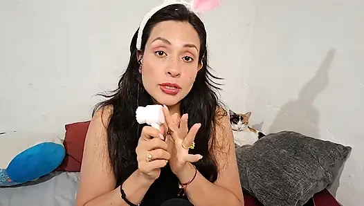 РАССЛАБЛЯЮЩАЯ ЧИСТКА СПЕРМЫ НА ЛИЦЕ ASMR (РОЛЕВАЯ ИГРА НА ИСПАНСКОМ)