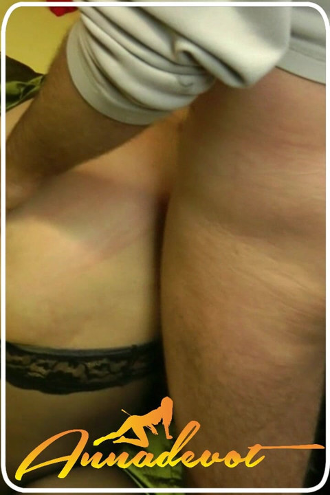 Doggy fucked with plug in my tight ass - I love it when my two fuck holes are nicely filled - just horny.