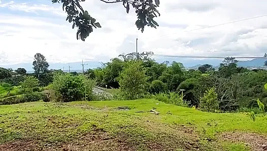 Photo Session Ends in Outdoor Lesbian Sex