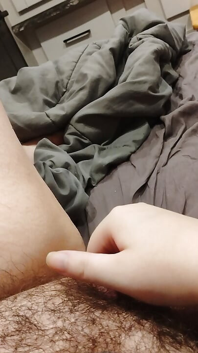 Jerk off session.