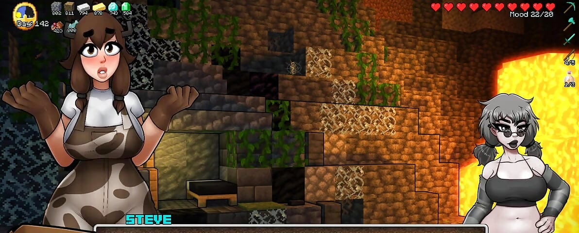 Minecraft Horny Craft Part 87 Horny Bicth Breastfeeding Her Cow Step Mom by Loveskysanhentai