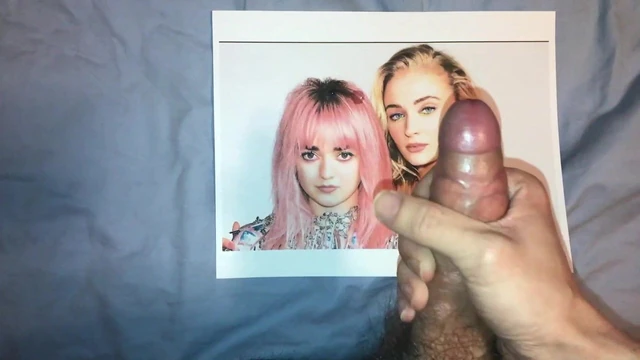Maisie Williams & Sophie Turner cum tribute 4