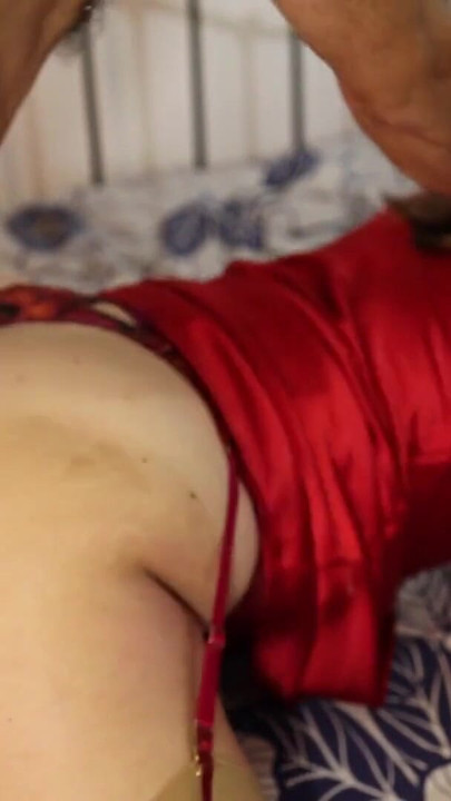 Spectacular moment from "2383Eo(01) - French Amateur, Clothed Sex, Satin Lingerie, Tight Satin Dress, Rimming, Deepthroat,"
