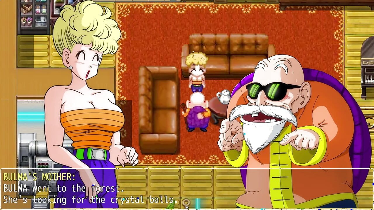 Kame Paradise - Roshi Fucking Panchy at Bulma's House