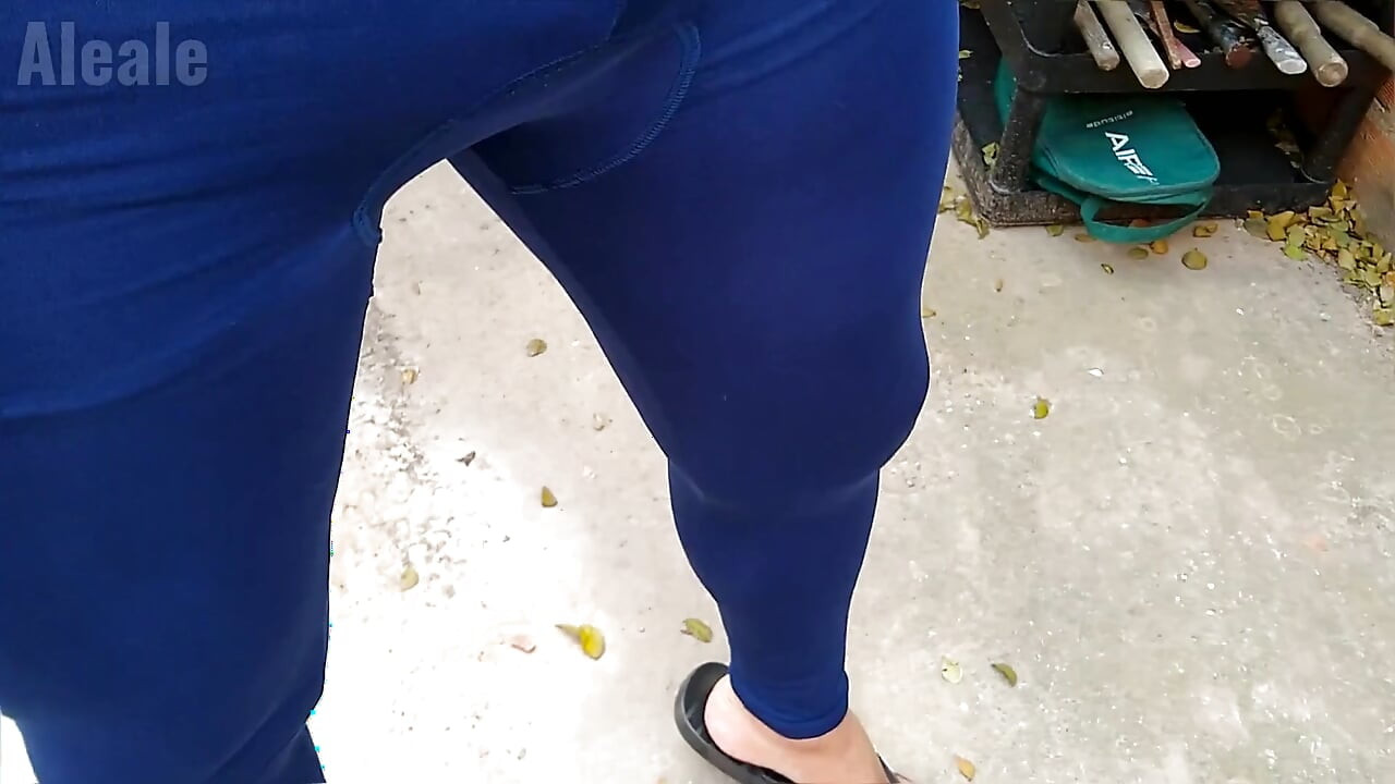 Plavo spandex odijelo