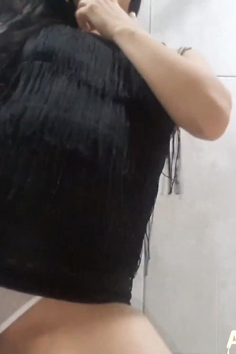 Dancing and Teasing with Short Mini Dress & White Panties