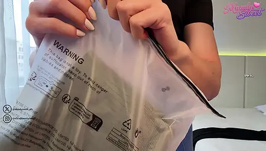 ASMR Big Ass Brunette Trying On New Gym Leggings