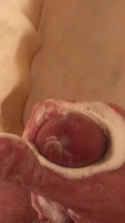 Daddy jerking in shower.