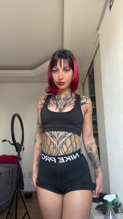 brazilian ass + gym outfit