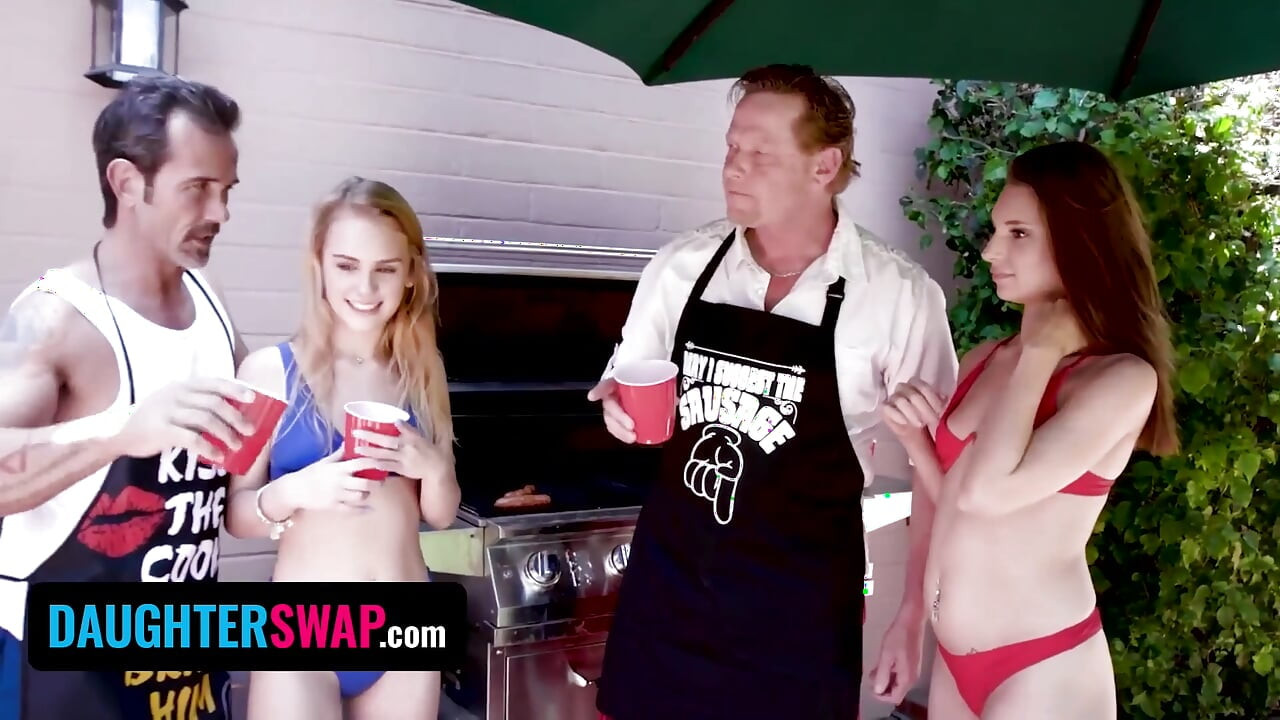 Üvey kızın büyük sert yarağını tatmak istediğinde hayır diyeemezsin - daughterswap