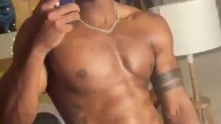 black guy with big cock and lots of cum