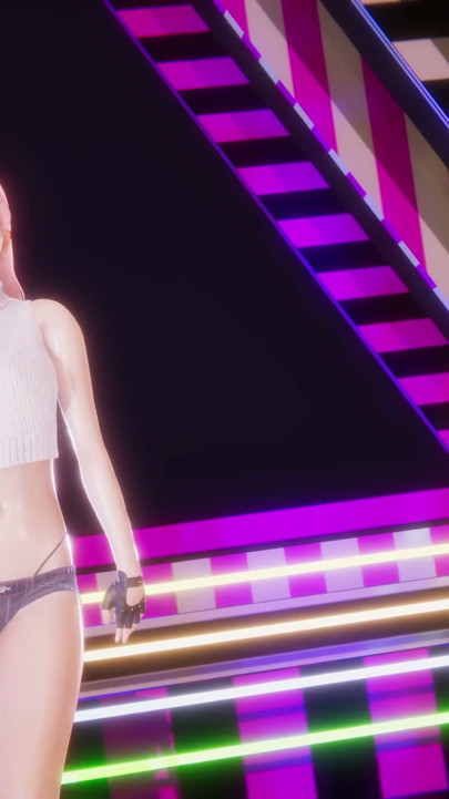 MMD NewJeans - Hype Boy - Ahri and Seraphine Sexy Kpop Dance League of Legends Hentai Uncensored 4K 60FPS | Clip 1