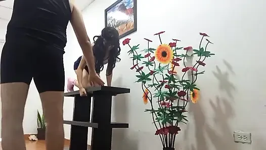 Cleaning Girl Gets Fucked by Her Horny Boss