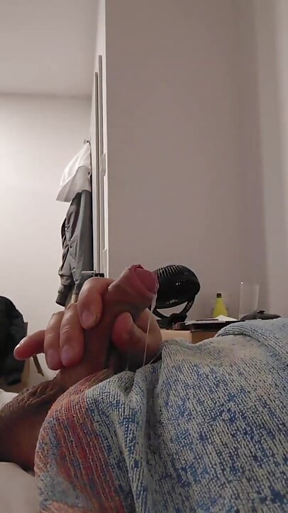 Jerking off after work