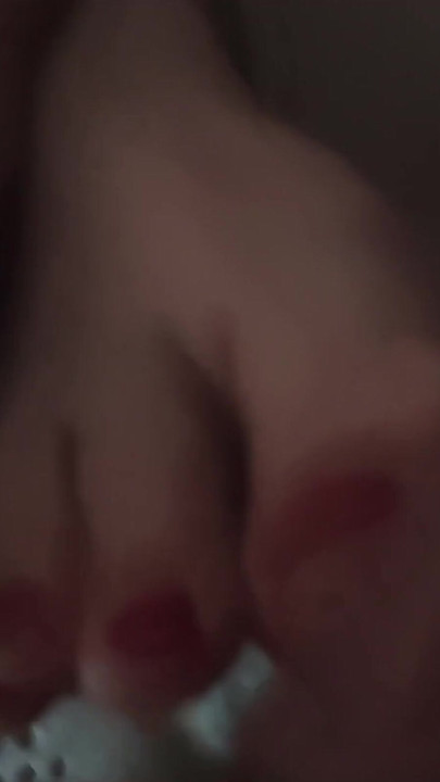 Friend allowed me to play with her feet while we watch movies | Clip 1