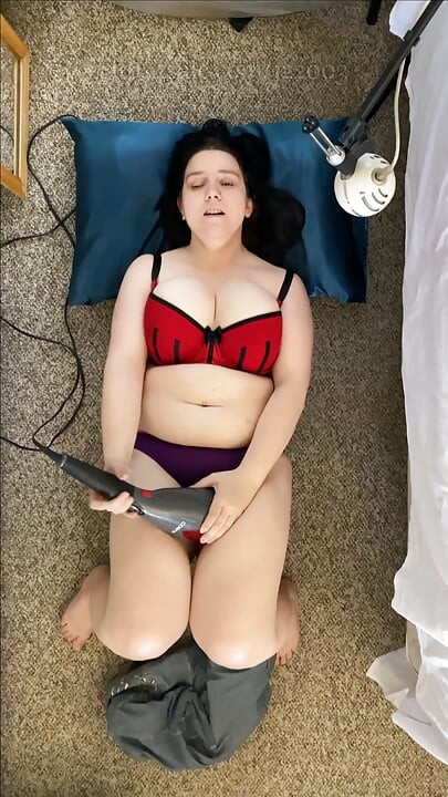 Quick and Sneaky Orgasms - Powerful Massager - Denim Jeans, Bra, and Panties