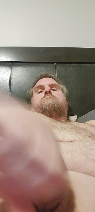 Mature close up pre cum