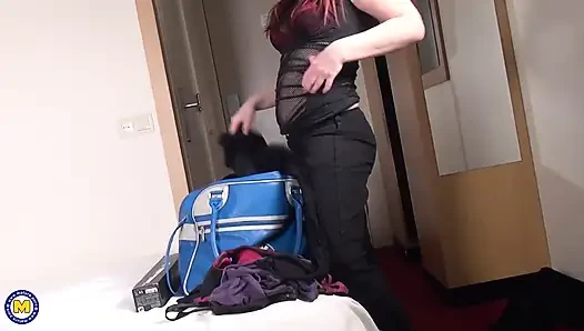 Horny Dutch Redhead Tamara Stuffs Her Pussy with Her Favorite Sex Toy